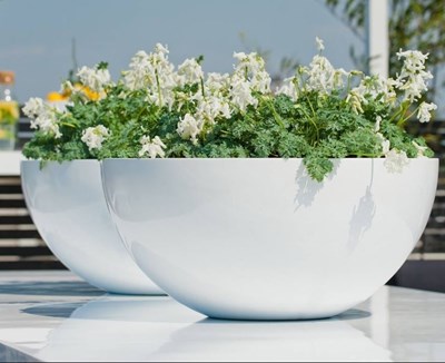 Plantekasser Vic Bowl Glossy